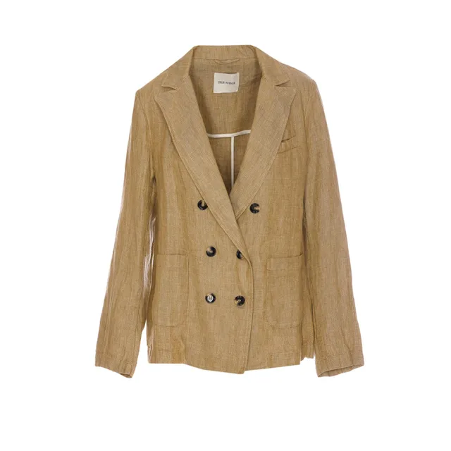 ジャケット PINKO UMBRELLA SINGLE-BREASTED BLAZER WITH BACK STRAP UMBRELLA SINGLE-BREASTED BLAZER WITH BACK STRAP 104944