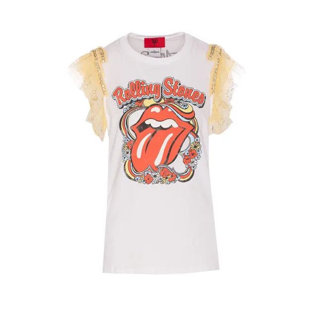Tシャツ・カットソー T-SHIRT PRECIOUS FAUX LAYERING T-SHIRT WITH PRECIOUS FAUX LAYERING M0T18BD200/C159 | Bruna