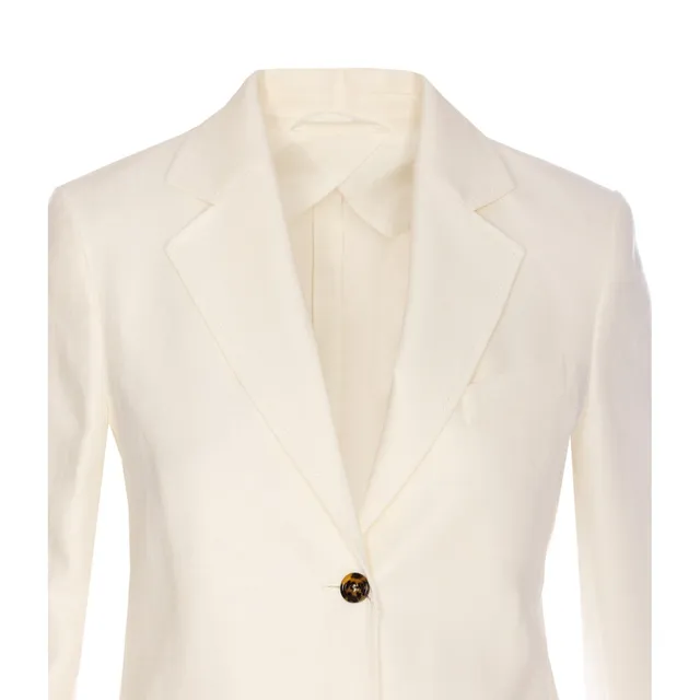 ジャケット DOLCE&GABBANA SHORT DOUBLE-BREASTED WOOL CREPE JACKET Short double-breasted wool crepe jacket in Black for Women