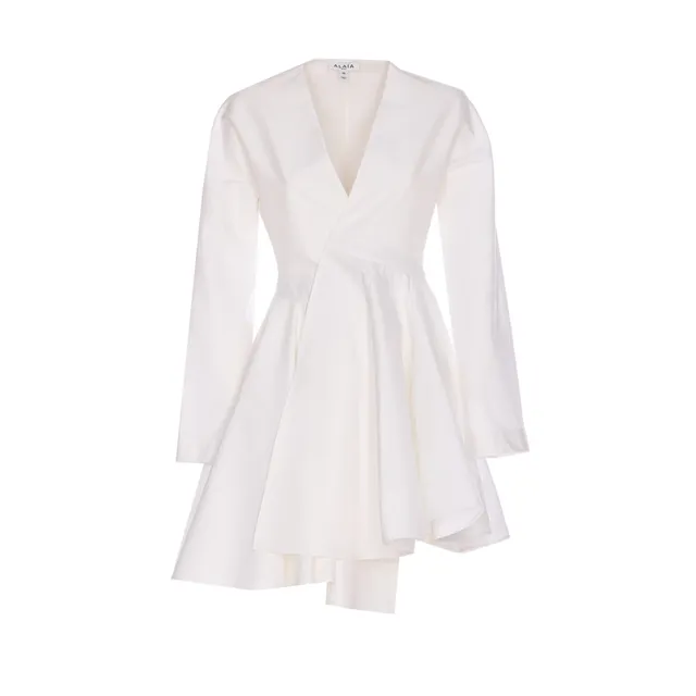 ワンピース MCQUEEN DRESS IN A SARTORIAL TUBINO DRESS IN A SARTORIAL TUBINO 830138/QEAAA1000 | Bruna Rosso