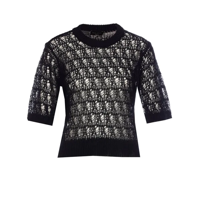 Tシャツ・カットソー SPORTMAX Women Tops 2512361012600 CASTA 003 Black CASTA TOP 2512361012600 CASTA/003 | Bruna Rosso