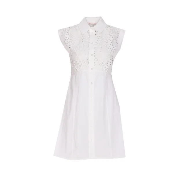 BENNY MINI DRESS WITH BALLOON SKIRT AND WAISTCOAT 105305