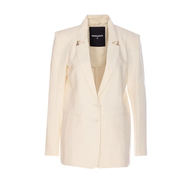 UMBRELLA SINGLE-BREASTED BLAZER WITH BACK STRAP 104944