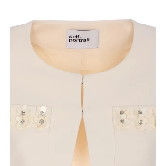 OGNI VOLTA LINEN BLAZER WITH BACK OPENINGS 104818/A0IMC23