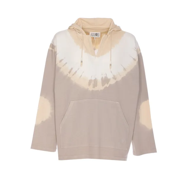 パーカー・フーディ MCQUEEN DELAVE' EFFECT MCQUEEN HOODIE DELAVE' EFFECT MCQUEEN HOODIE 827062/QXACE1000 | Bruna Rosso