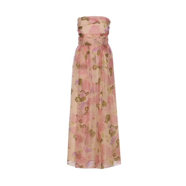 ワンピース MAX MARA DERUTA SATIN DRESS IN FADED SILK DERUTA SATIN DRESS IN FADED SILK 2511221114600 DERUTA/002