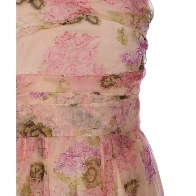 LISETTA BUSTIER DRESS IN FANCY ORGANZA 2516221184600 LISETTA