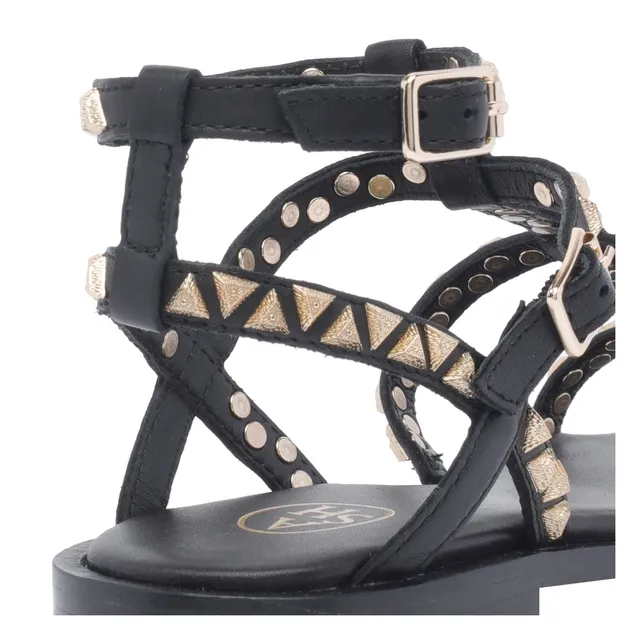PVC SANDALS WITH SVAROWSKI 810/E/SW/NAUGE | Bruna Rosso