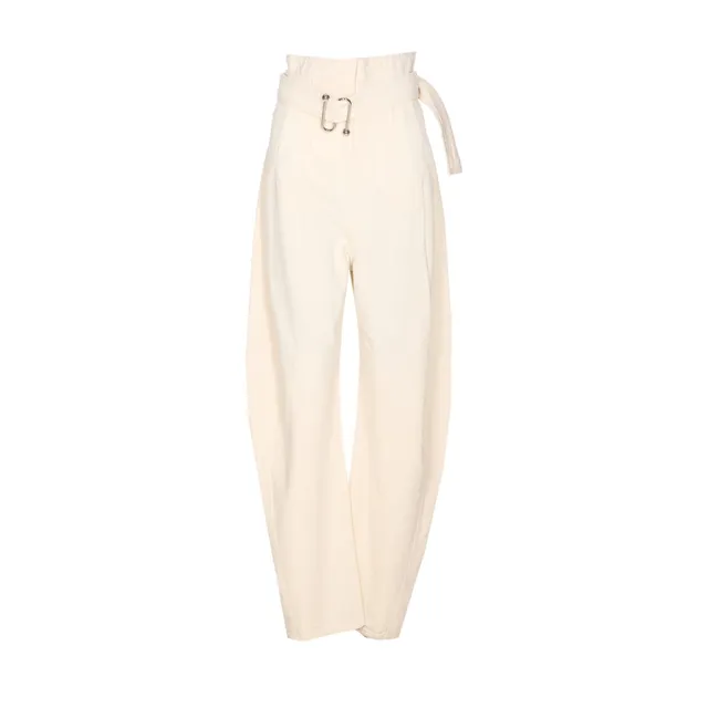 パンツ PINKO YANN PANTS WITH BELT YANN PANTS WITH BELT 105139/A2L8Z99 | Bruna Rosso