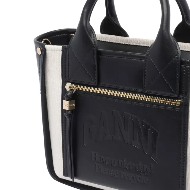 トートバッグ Elisabetta Franchi SMALL TOTE RAFIA JACQUARD Elisabetta Franchi Woman Small Tote In Jacquard Raffia
