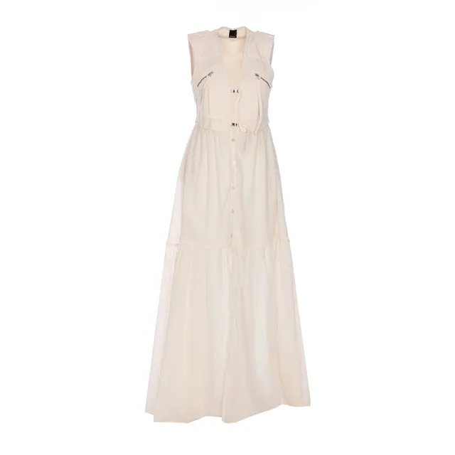 PETER MIDI DRESS WITH BALLOON SKIRT 105137/A2L8Z99 | Bruna Rosso