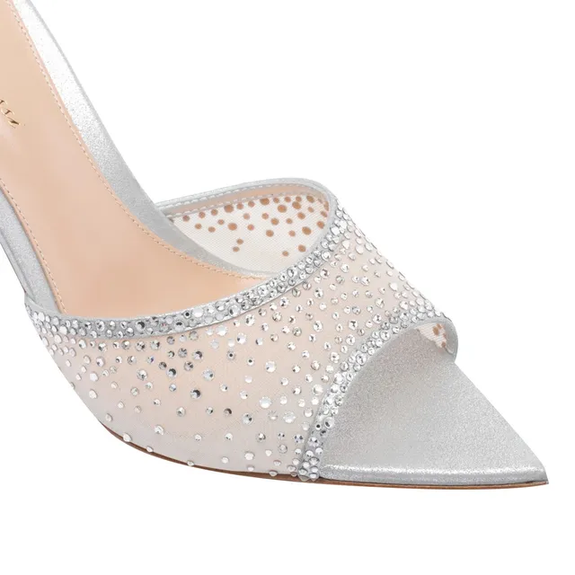 サンダル・ミュール AQUAZZURA KISS ME QUICK CRYSTAL PUMP SANDALS KISS ME QUICK CRYSTAL PUMP SANDALS KQYMIDM0/SAT000 | Bruna Rosso