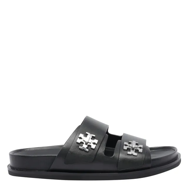 サンダル・ミュール Tory Burch FW25 T LOCK SLIDE (175640 006) T LOCK SPORT SLIDES 175640/006 | Bruna Rosso