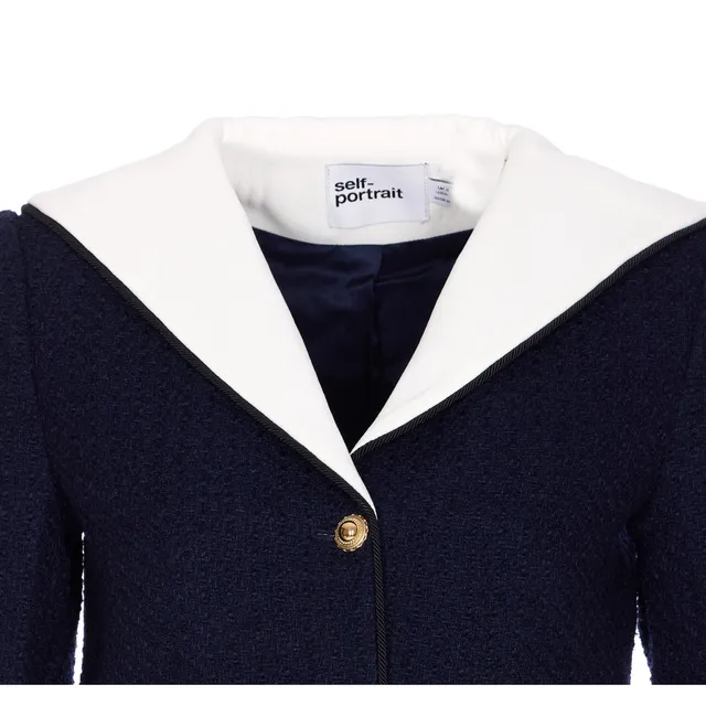 WOOL JACKET WITH BACK PLISSE' BW30KH15YR/001 | Bruna Rosso