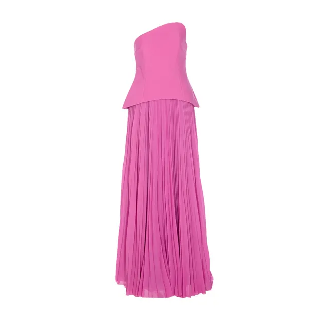 ワンピース SOLACE LONDON FW25 Talia Maxi Dress (OS40014 BERRYPINK) The Talia Maxi Dress in Nectar Pink – Solace London