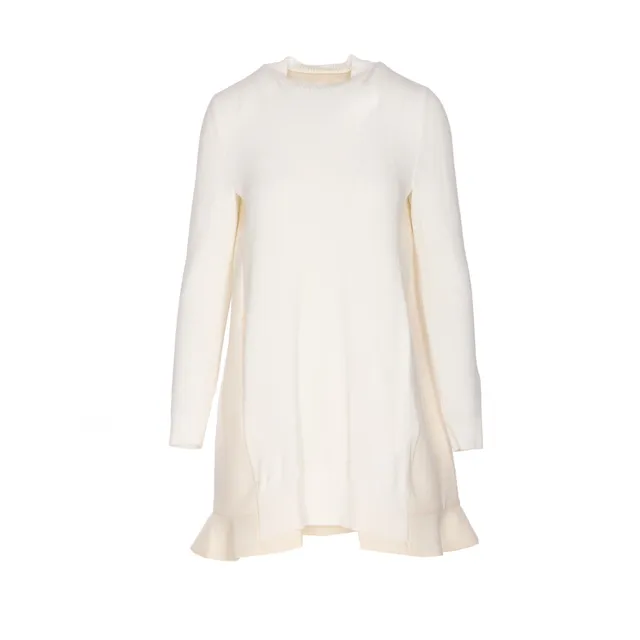 SUITING MIX KNIT DRESS 25 07952/001 | Bruna Rosso