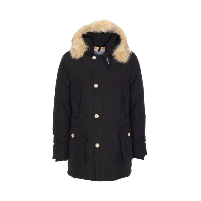 LOGO RAW LINEN PLEATED PARKA 4100040 S0030/V0054 | Bruna Rosso