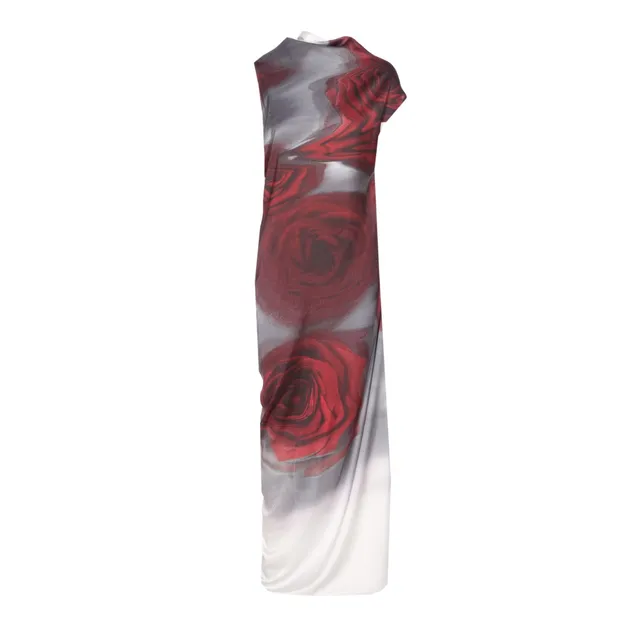 burgundy maid of honor dress plus size Burgundy Floral Lace Midi Dress  self-portrait-US