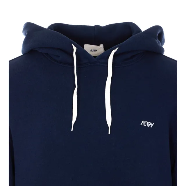 EMBROIDERED AUTRY LOGO HOODIE HOPM/002B | Bruna Rosso