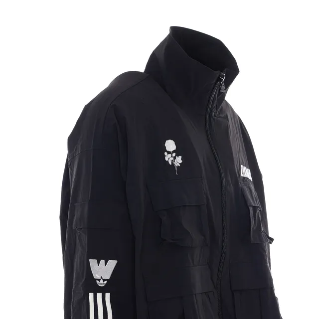 adidas gazelle silver green womens イージー YEEZY SEASON5 × adidas Calabasas Sport Parka マルチポケットナイロンジャケット ジャケット  ブラック Lサイズ 201MT-5796