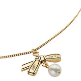 RIBBON PENDANT NECKLACE