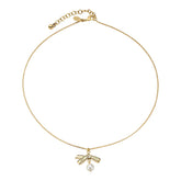 RIBBON PENDANT NECKLACE