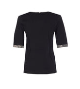 SHORT SLEEVES SWEATER