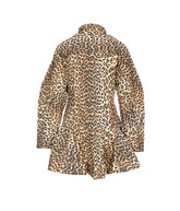ABITO CAMICIA LEOPARDATO