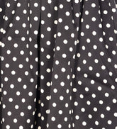 MINI ABITO IN SATIN A POIS