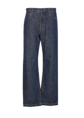 EMBOSSED FF MOTIF JEANS