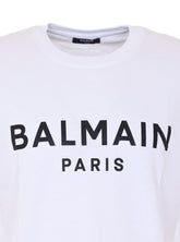 T-SHIRT CON STAMPA BALMAIN PARIS