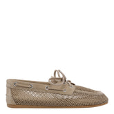 LOGO SUEDE LOAFERS
