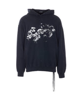 FELPA CON CAPPUCCIO COMFORT CON STAMPA BARDI