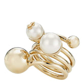 JC MULTI PEARL RING