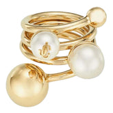 JC MULTI PEARL RING