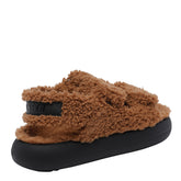 SANDALO IN SHEARLING