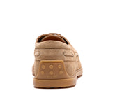 SUEDE BOAT LOAFERS