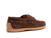 SUEDE BOAT LAOFERS