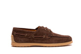SUEDE BOAT LAOFERS