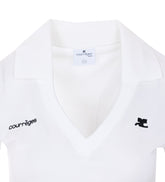 LOGO SPORTS CROPPED TOP