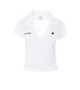 LOGO SPORTS CROPPED TOP