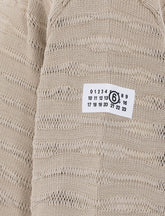 NUMERIC LOGO KNITTED SWEATER