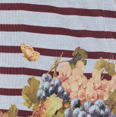 TANK TOP CON STAMPA MARINIERE GRAPE