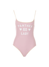 PANTHER LADY PATTERNED ONE PIECE SWIMSUIT