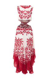 MIDI GUANACASTE CUT OUT DRESS