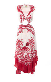 MIDI GUANACASTE CUT OUT DRESS