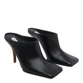 SQUARE MULES PUMPS