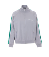 FELPA SPORTIVA CON ZIP E LOGO MIU MIU