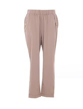 PANTALONE SLIM FIT CON RISVOLTO