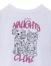 LOGO AND PRINTED T-SHIRT